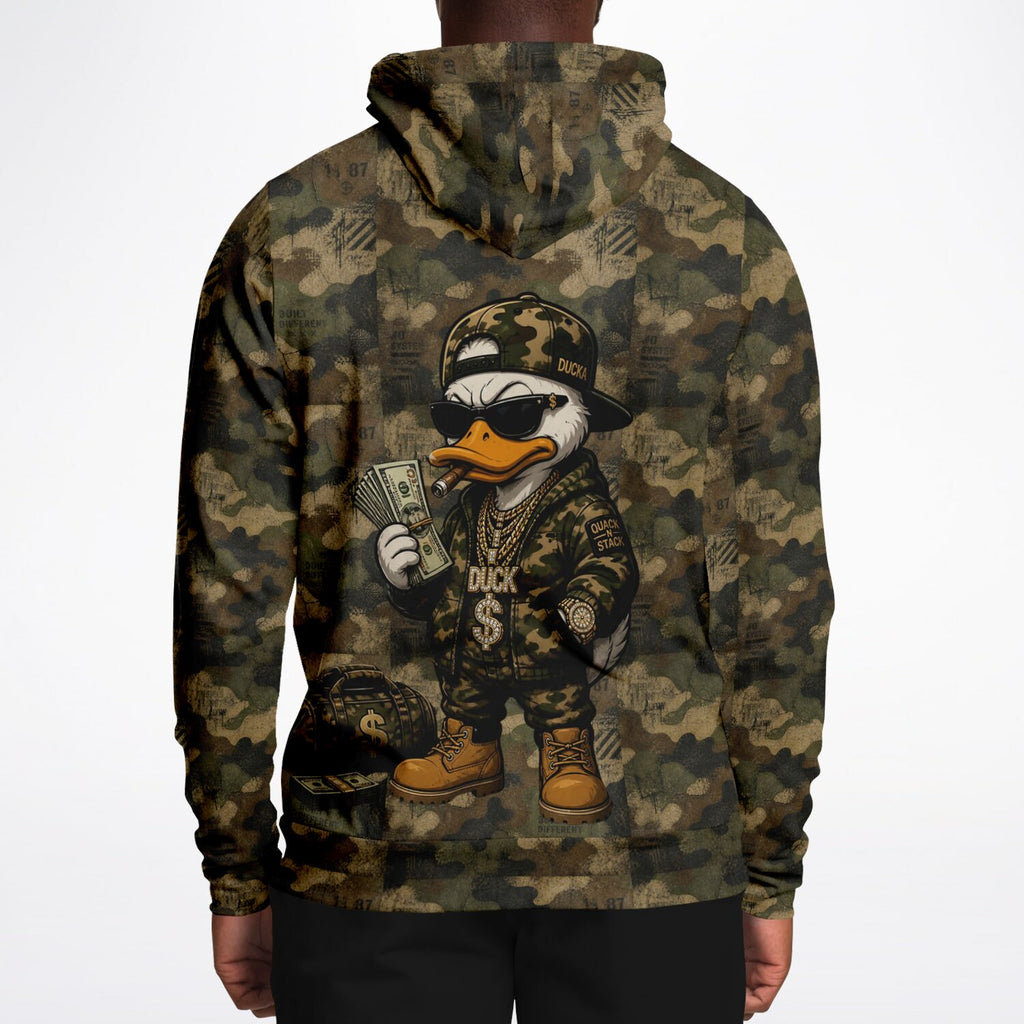 GMB X QUACK-N-STACK CAMO HOODIE
