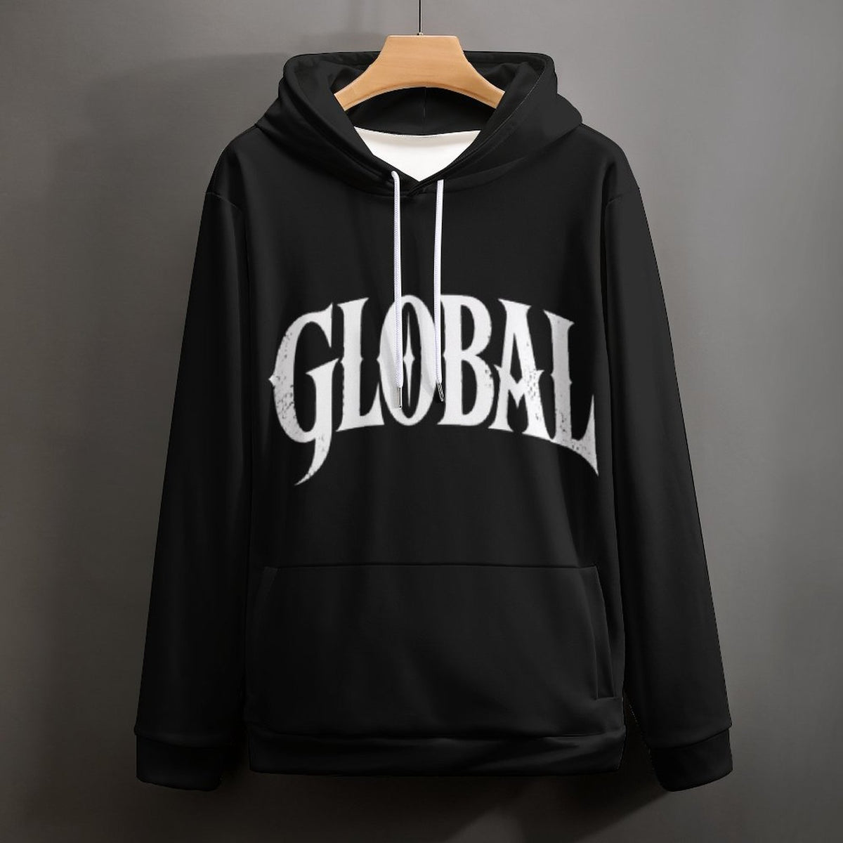 GMB GLOBAL Black Hoodie