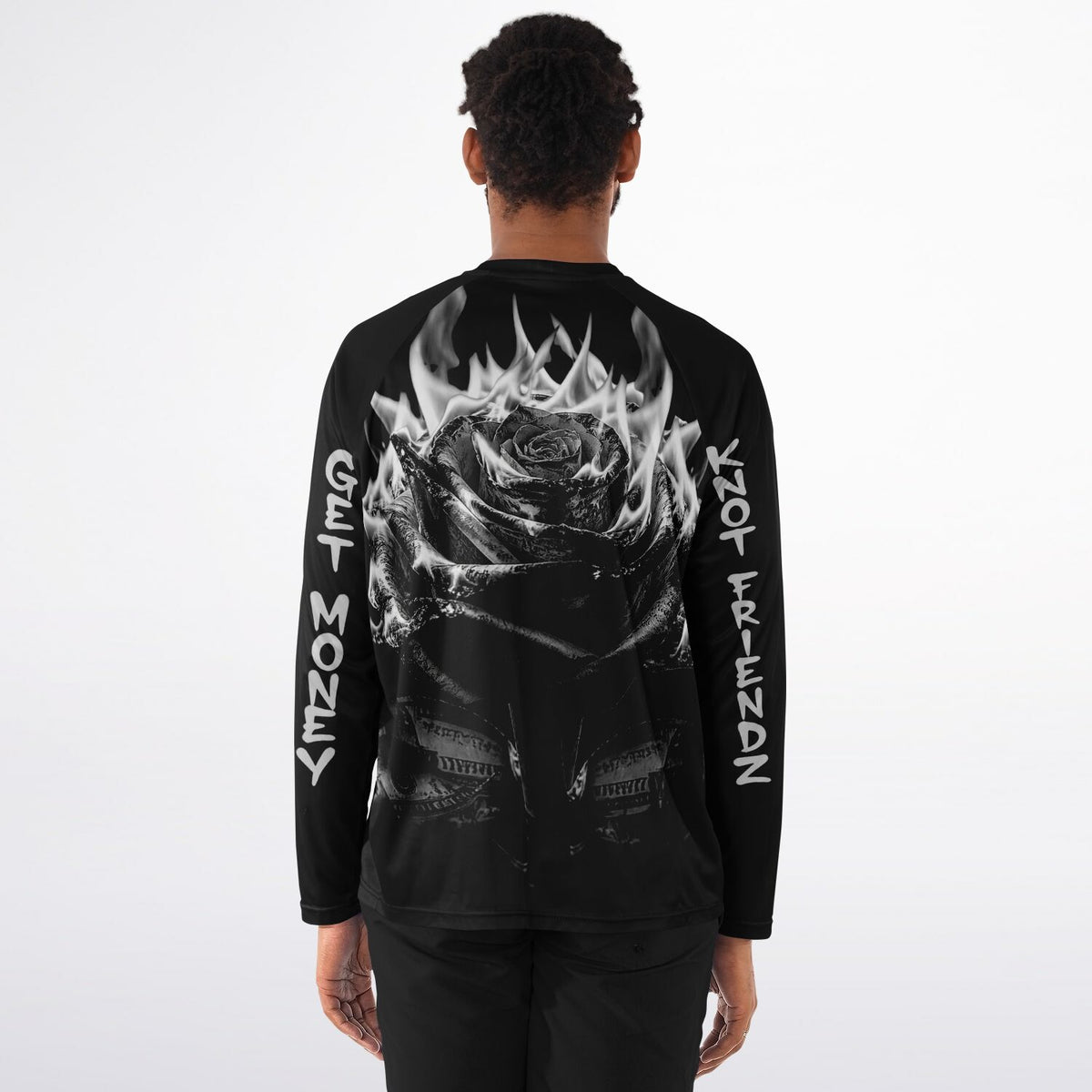 GMB Black Long Sleeve Performance Shirt