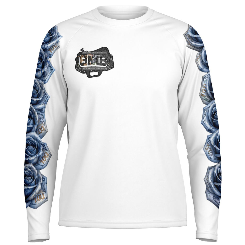 GMB Blue Hunnids - Long Sleeve Performance Shirt