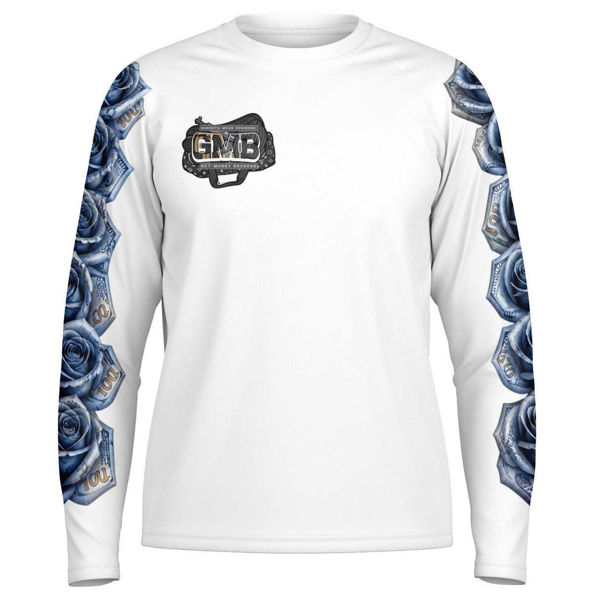 GMB Blue Hunnids - Long Sleeve Performance Shirt