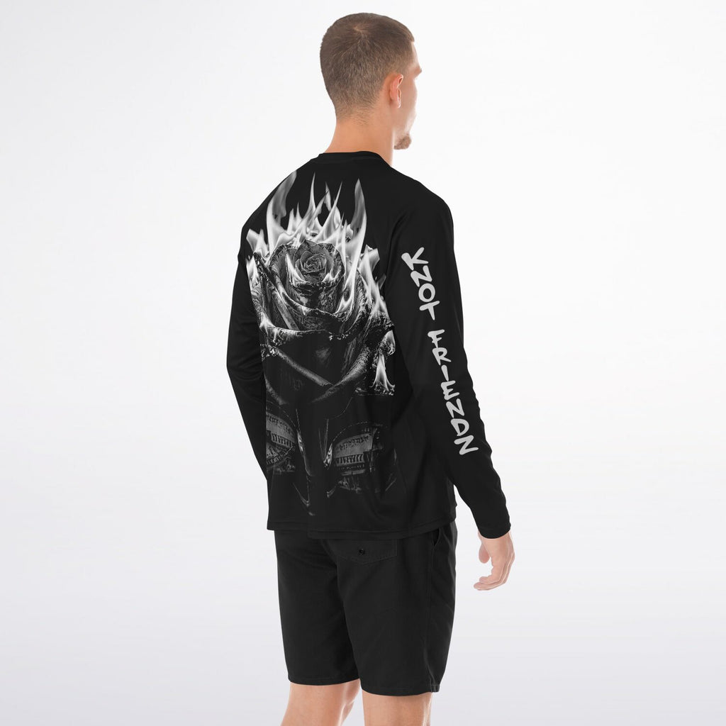 GMB Black Long Sleeve Performance Shirt