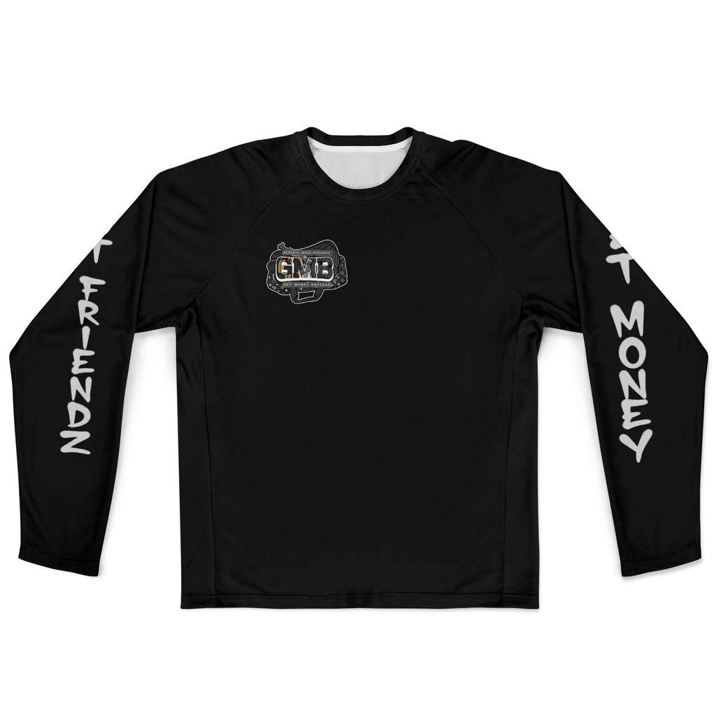 GMB Black Long Sleeve Performance Shirt