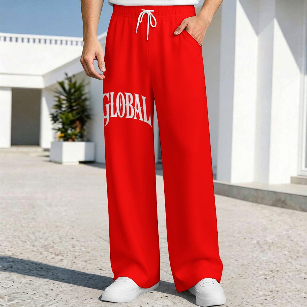 RED GLOBAL SWEATS