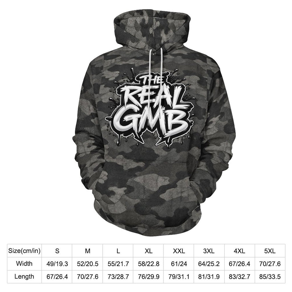 GMB CAMO Vintage Gray Hoodie