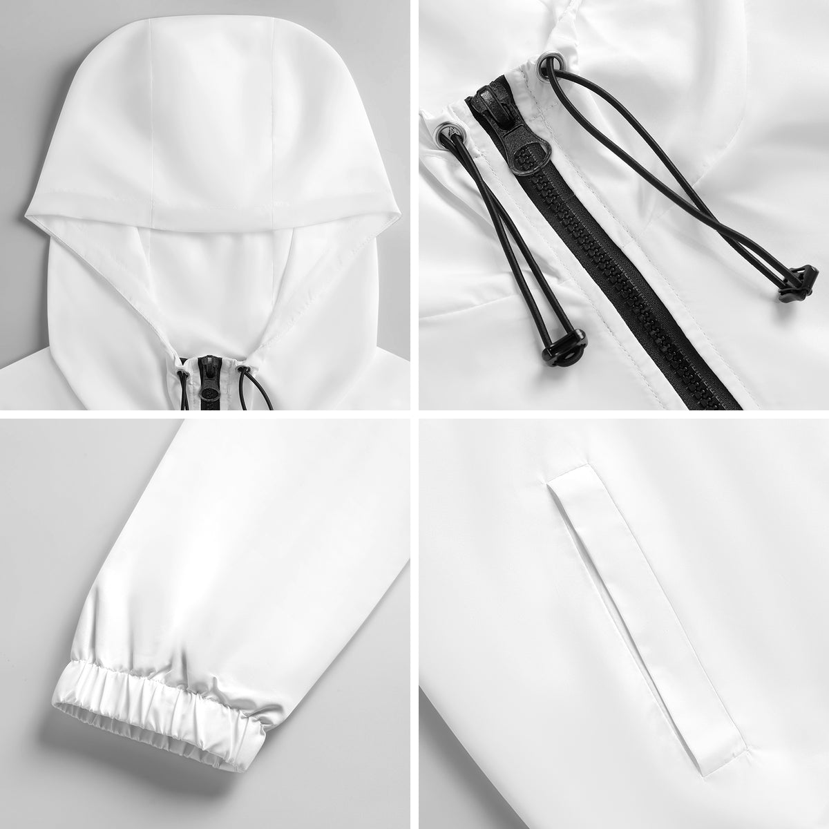 GMB White Trench Coat