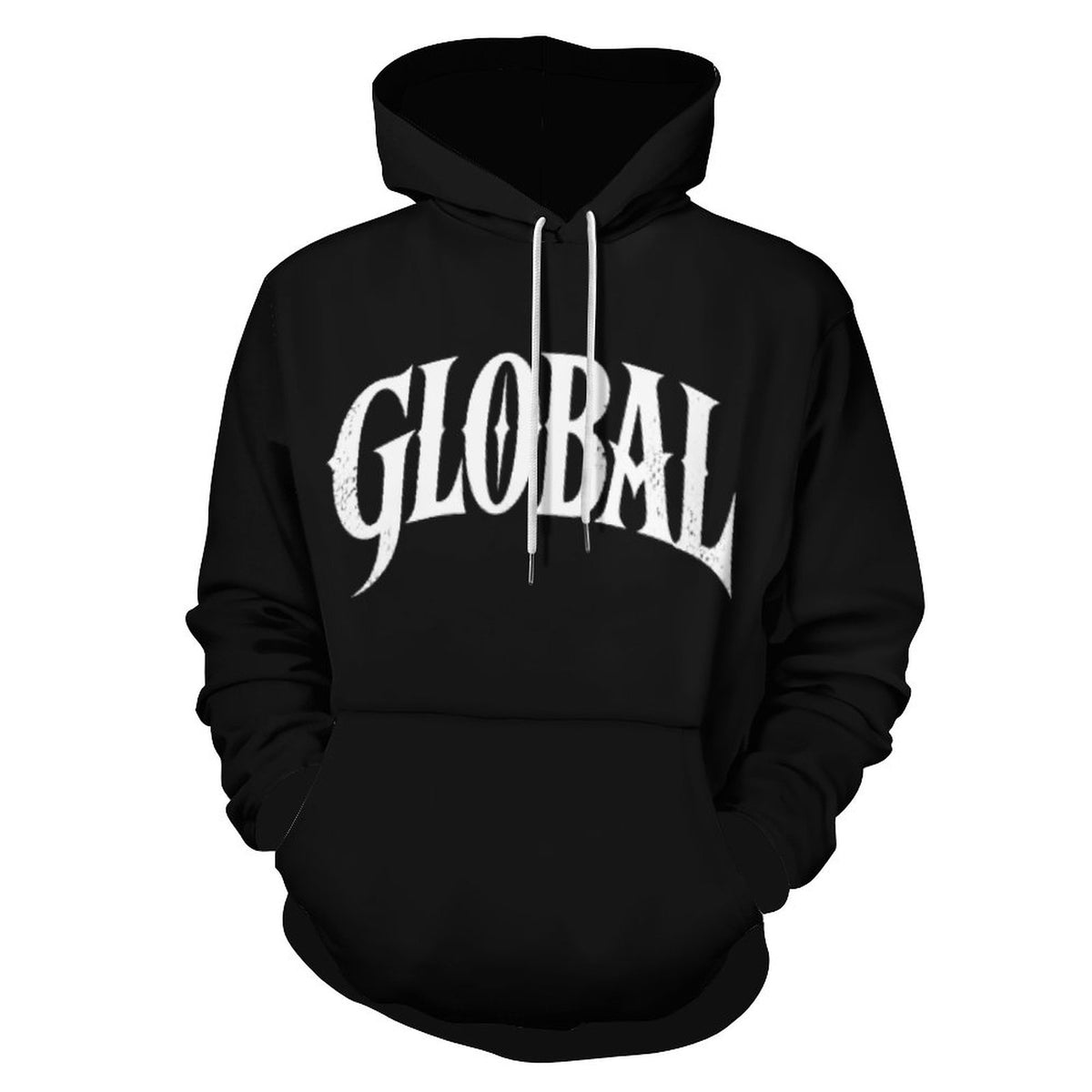 GMB GLOBAL Black Hoodie