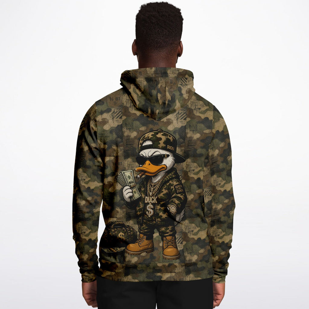 GMB X QUACK-N-STACK CAMO HOODIE