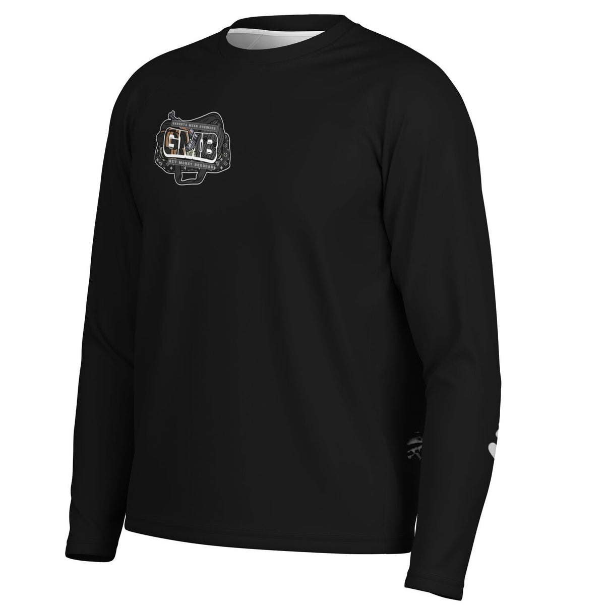 GMB Black Long Sleeve Performance Shirt