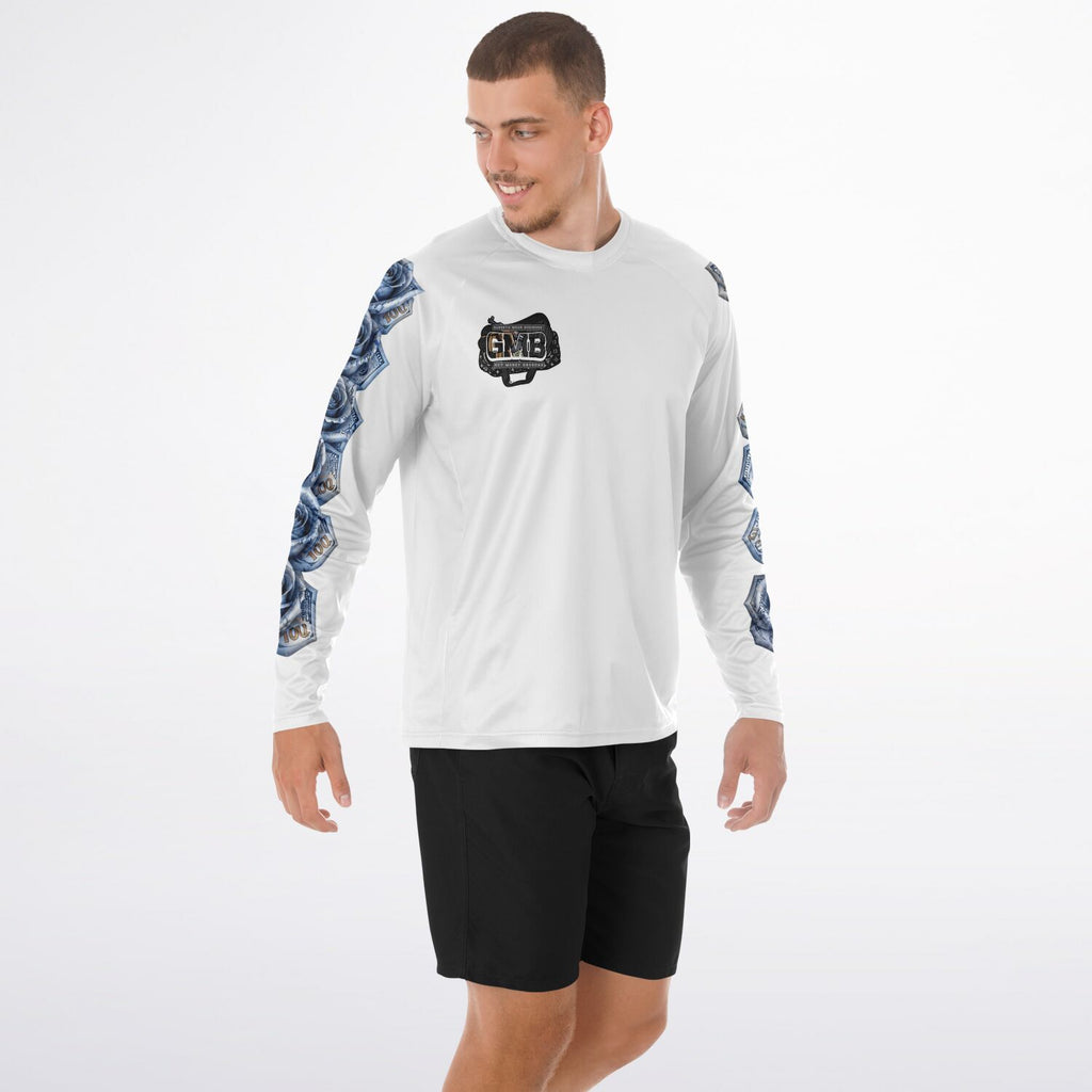 GMB Blue Hunnids - Long Sleeve Performance Shirt