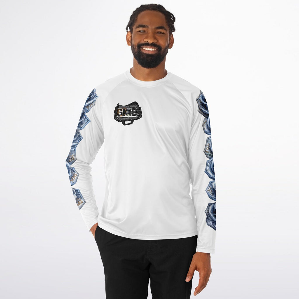 GMB Blue Hunnids - Long Sleeve Performance Shirt