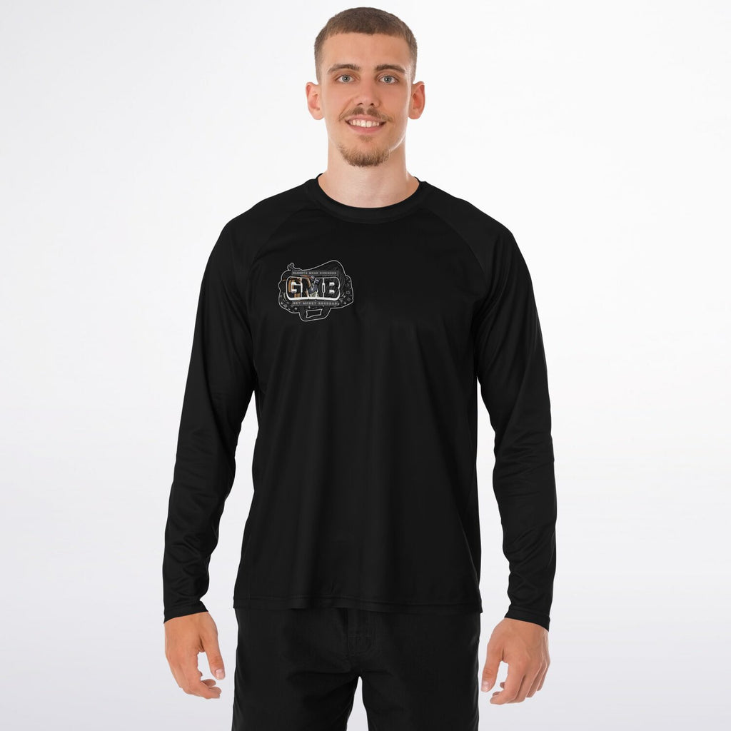 GMB Black Long Sleeve Performance Shirt