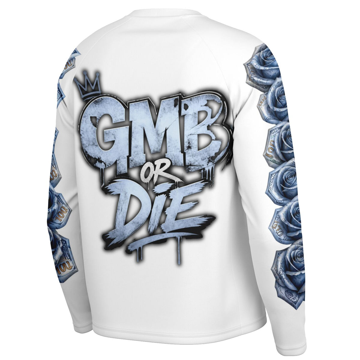 GMB Blue Hunnids - Long Sleeve Performance Shirt