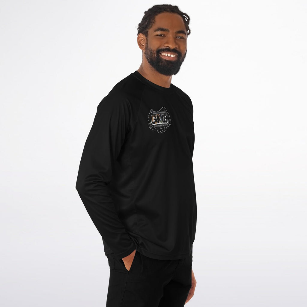 GMB Black Long Sleeve Performance Shirt