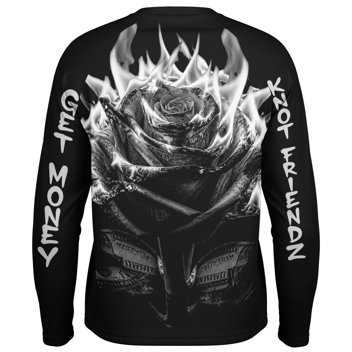 GMB Black Long Sleeve Performance Shirt