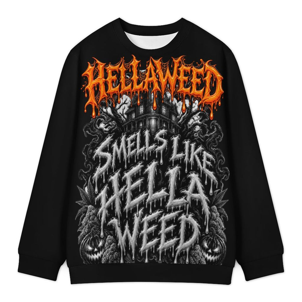 HELLAWEED Casual Crew Neck Men's Sweatshirt