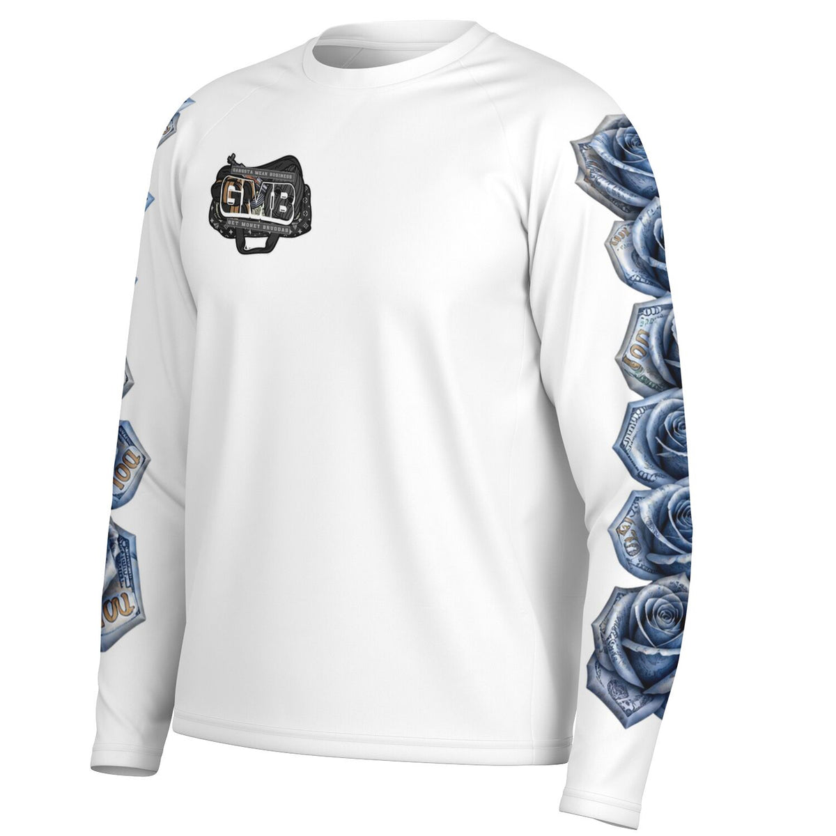 GMB Blue Hunnids - Long Sleeve Performance Shirt