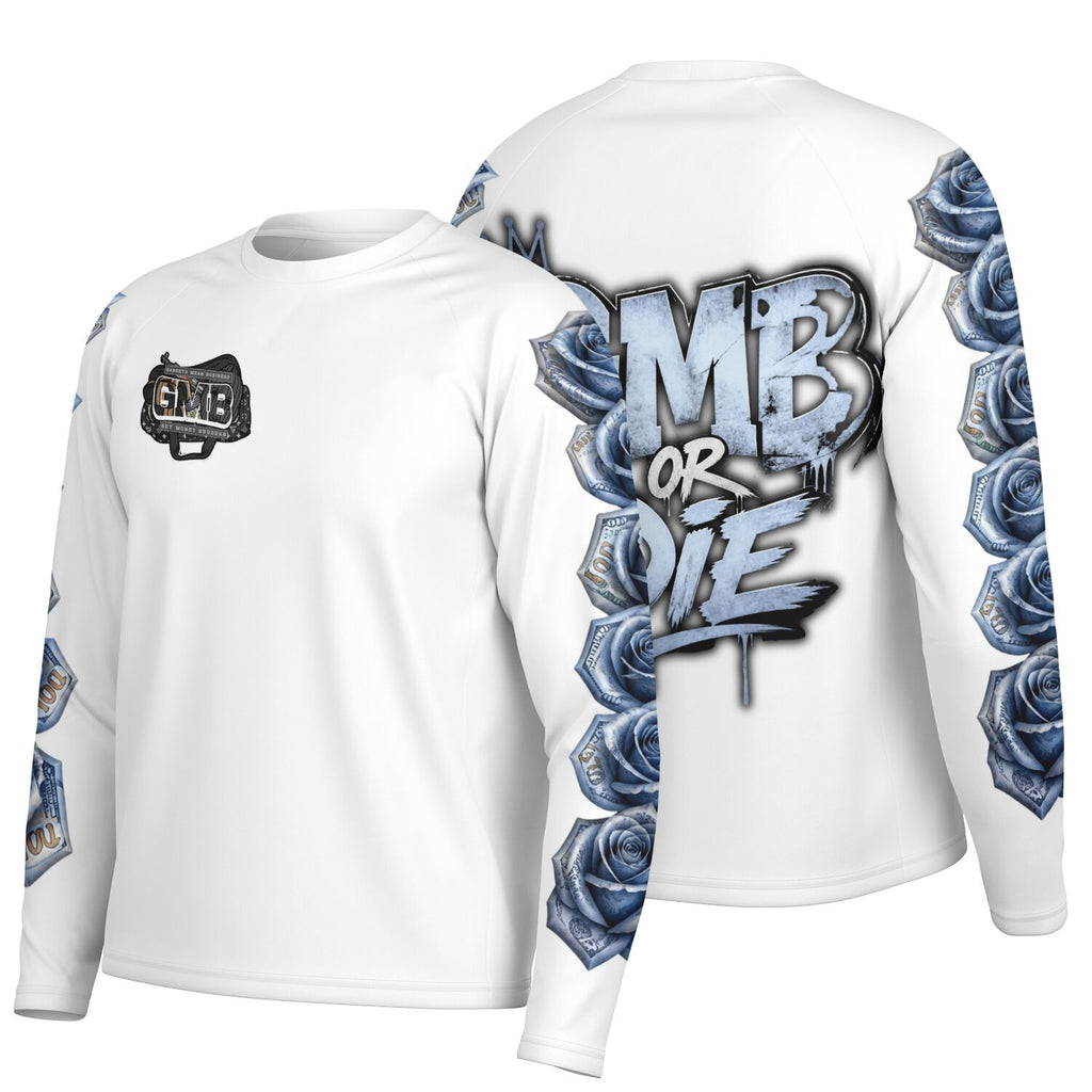 GMB Blue Hunnids - Long Sleeve Performance Shirt