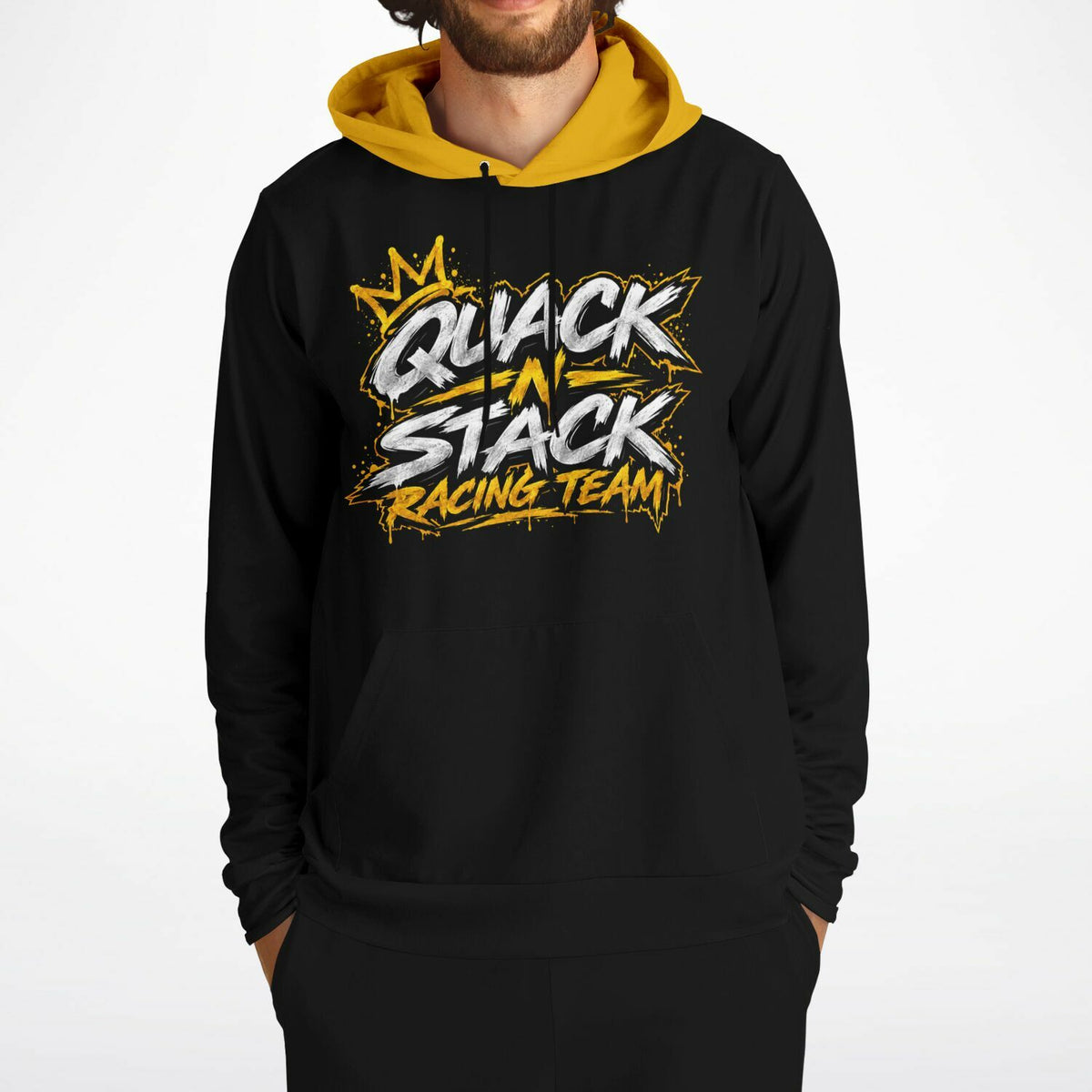 Quack-N-Stack Racing Gold Hoodie copy