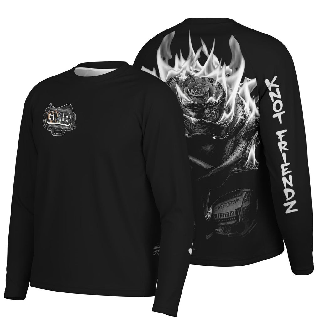 GMB Black Long Sleeve Performance Shirt