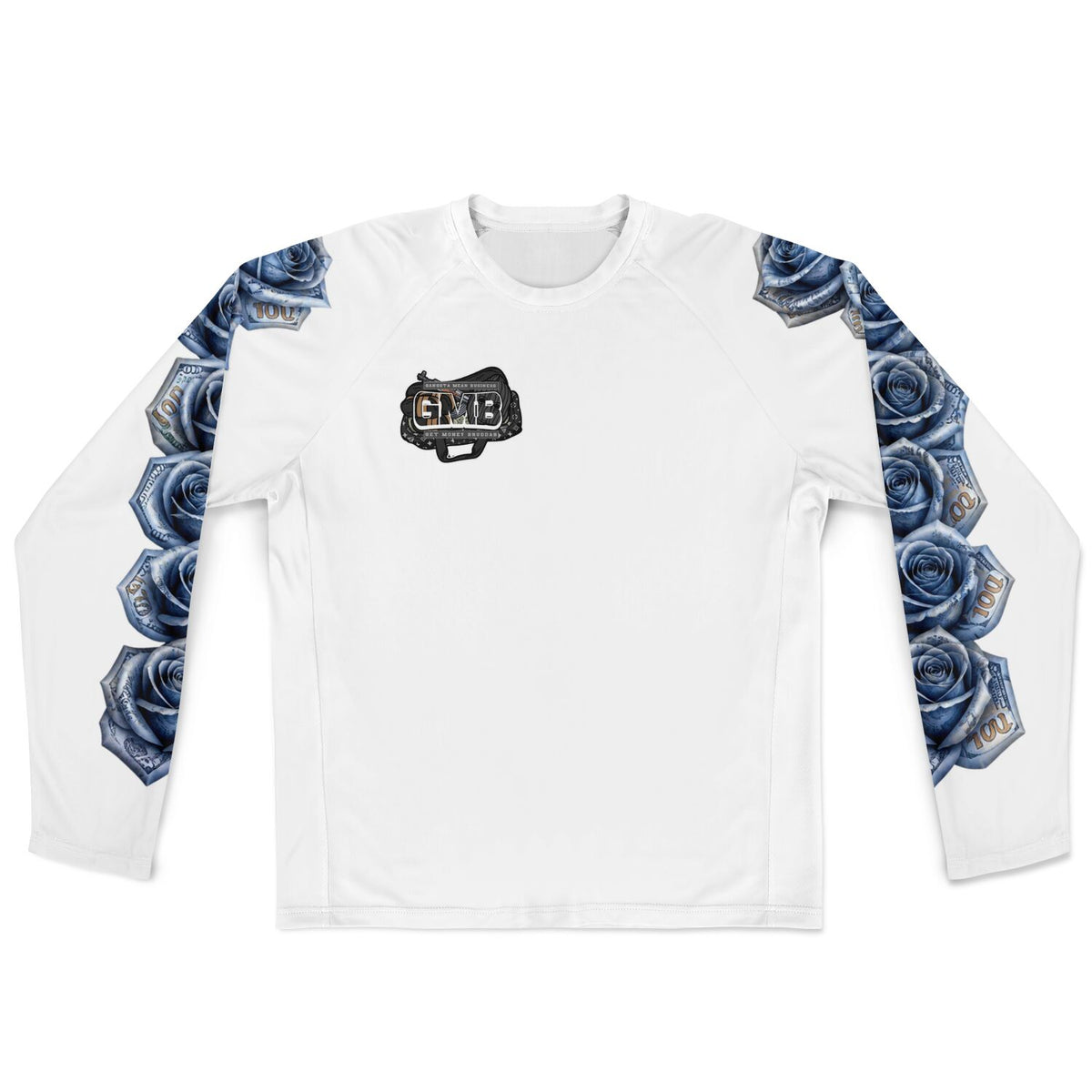 GMB Blue Hunnids - Long Sleeve Performance Shirt