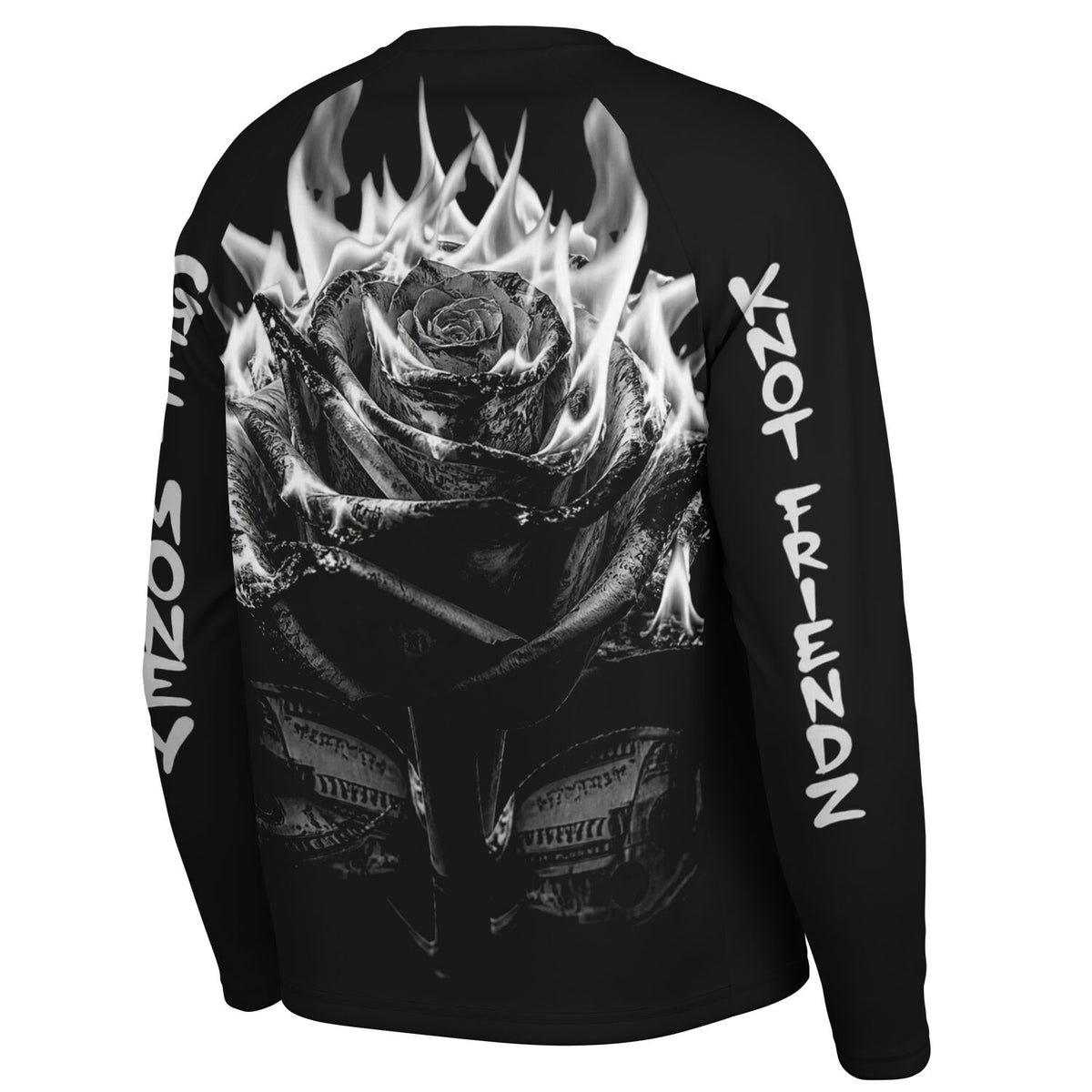 GMB Black Long Sleeve Performance Shirt