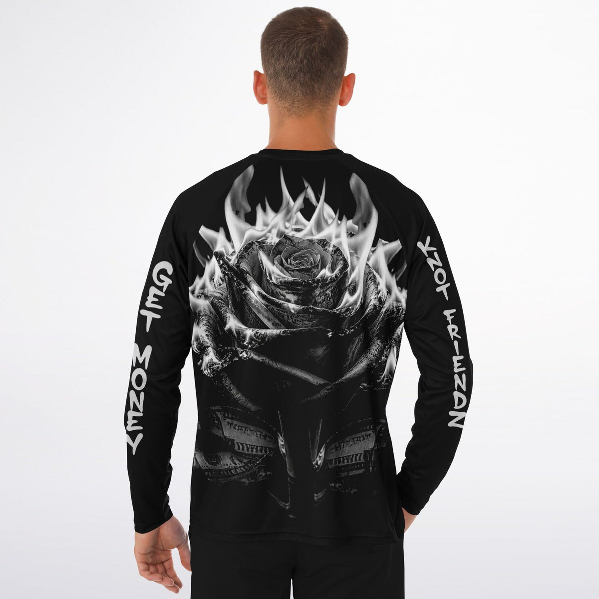 GMB Black Long Sleeve Performance Shirt