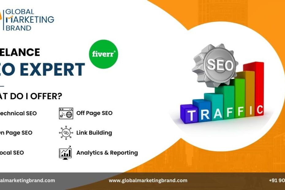 image listing out the services offered by Freelance seo experts in Chennai