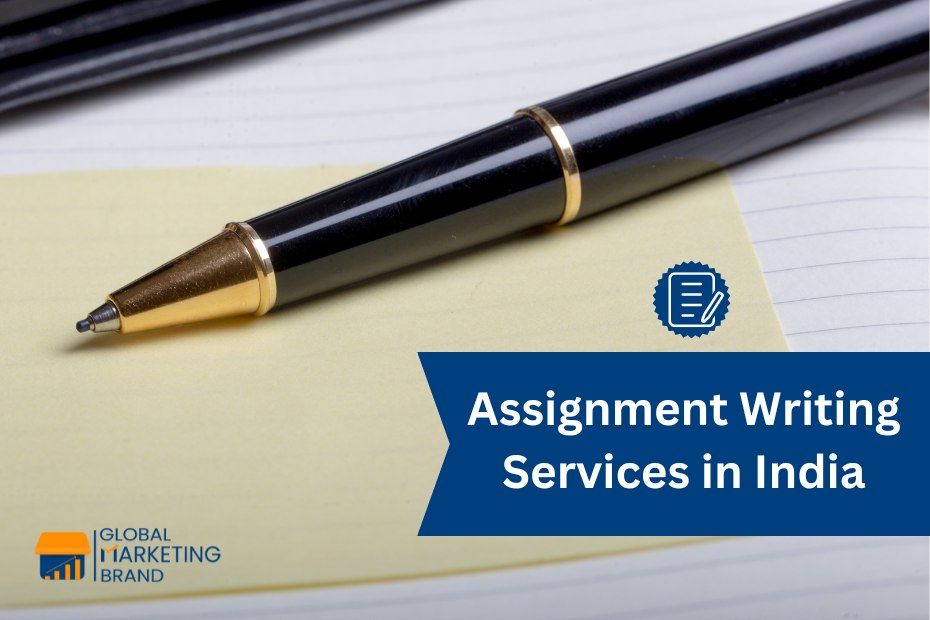 image with text saying Assignment Writing Services in India